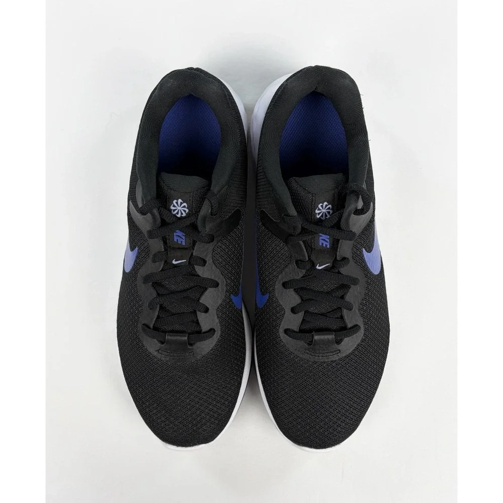 Nike Revolution 6 Next Nature Black Lapis Blue Women's Running Shoes Size 8.5